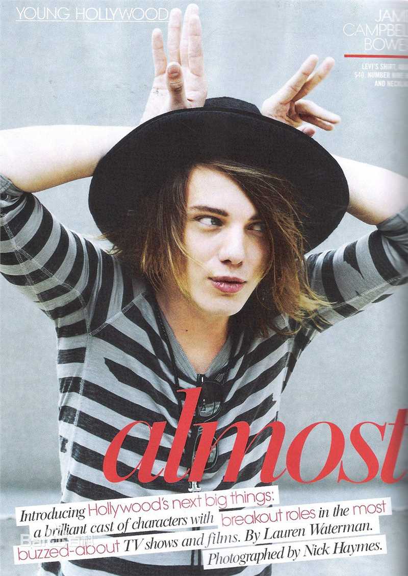 杰米·坎贝尔·鲍尔(Jamie Campbell Bower)最全杂志相册