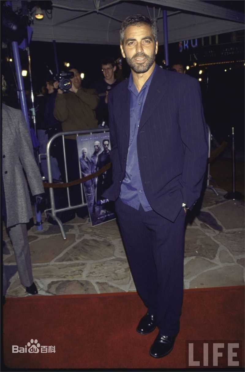 乔治·克鲁尼(George Clooney)乔治克鲁尼出席活动照素颜照相册