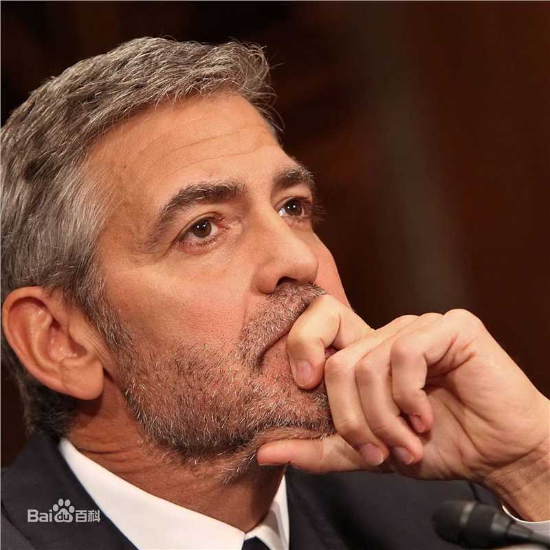 乔治·克鲁尼(George Clooney)乔治克鲁尼出席活动照素颜照相册