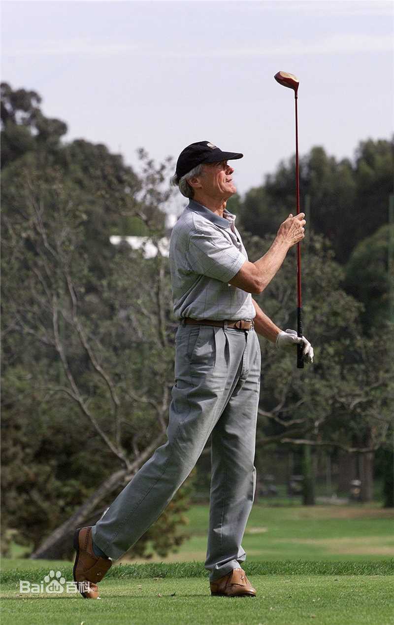克林特·伊斯特伍德(Clint Eastwood)生活中的克林特素颜照相册