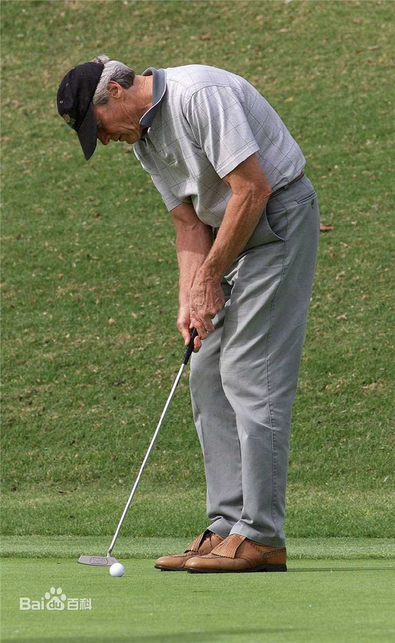 克林特·伊斯特伍德(Clint Eastwood)生活中的克林特素颜照相册