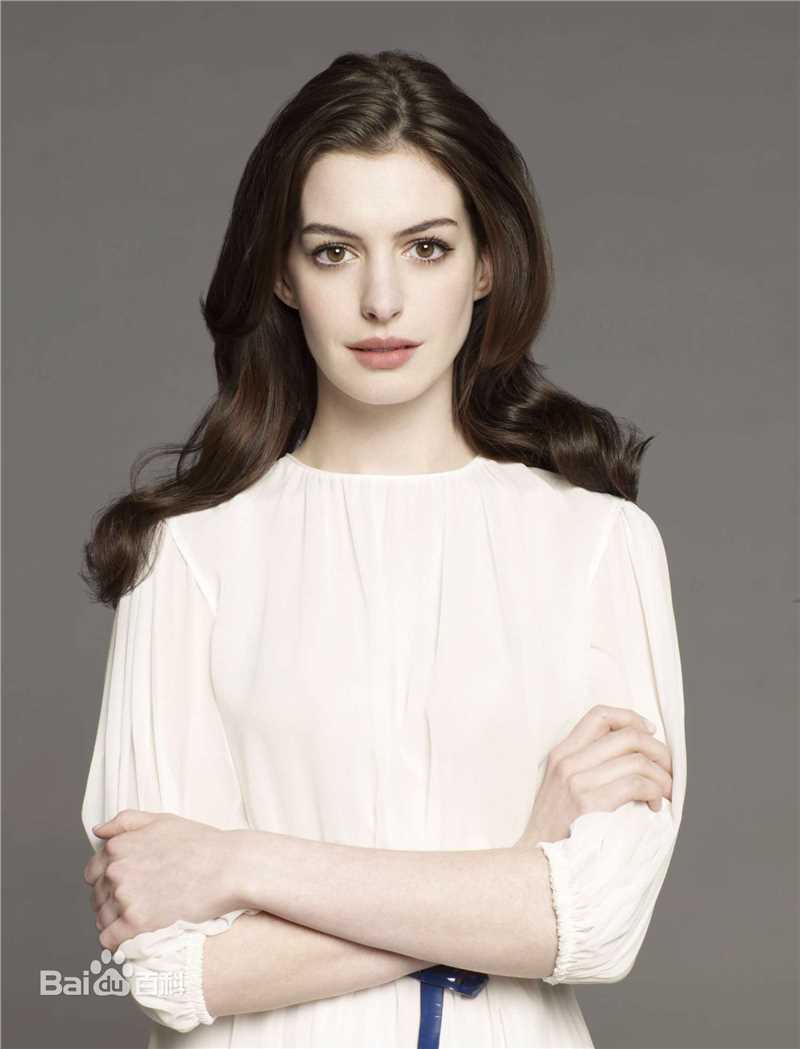 最全安妮·海瑟薇(Anne Hathaway)素颜照