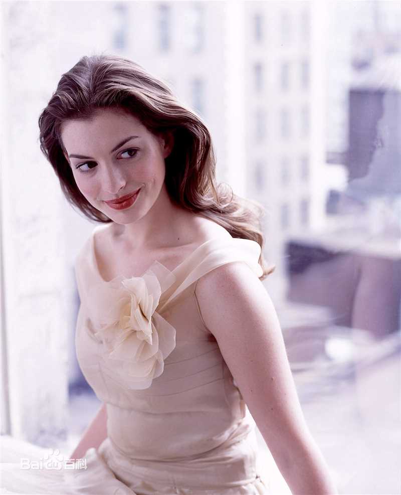 最全安妮·海瑟薇(Anne Hathaway)素颜照