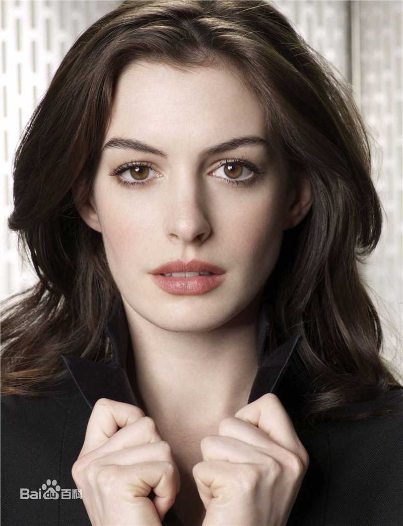 最全安妮·海瑟薇(Anne Hathaway)素颜照