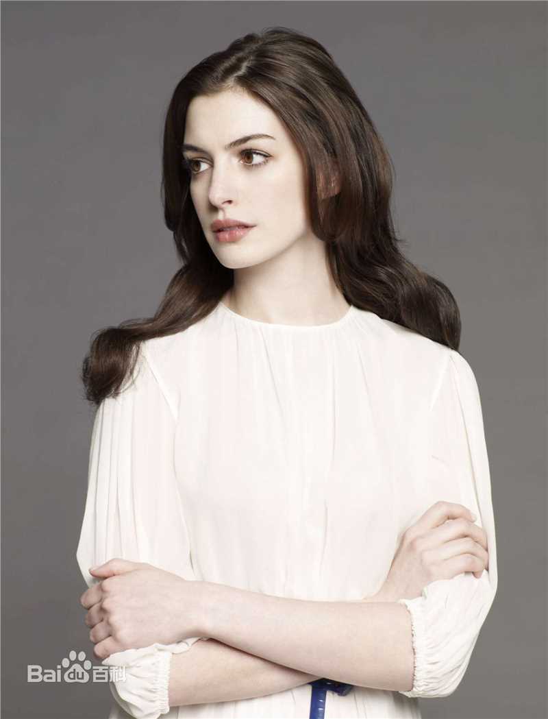 最全安妮·海瑟薇(Anne Hathaway)素颜照