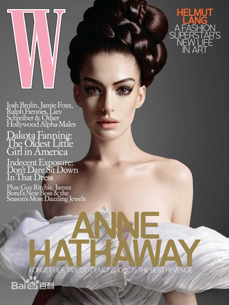最新安妮·海瑟薇(Anne Hathaway)精彩图册