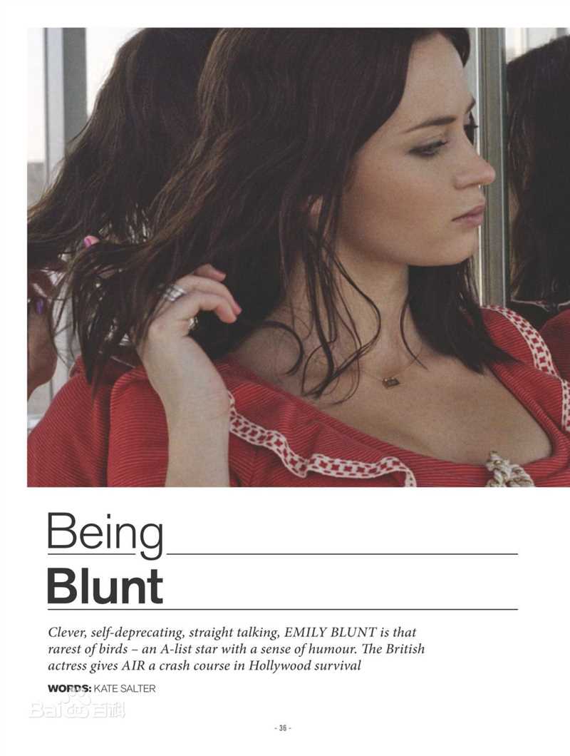 艾米莉·布朗特(Emily Blunt)精彩图册