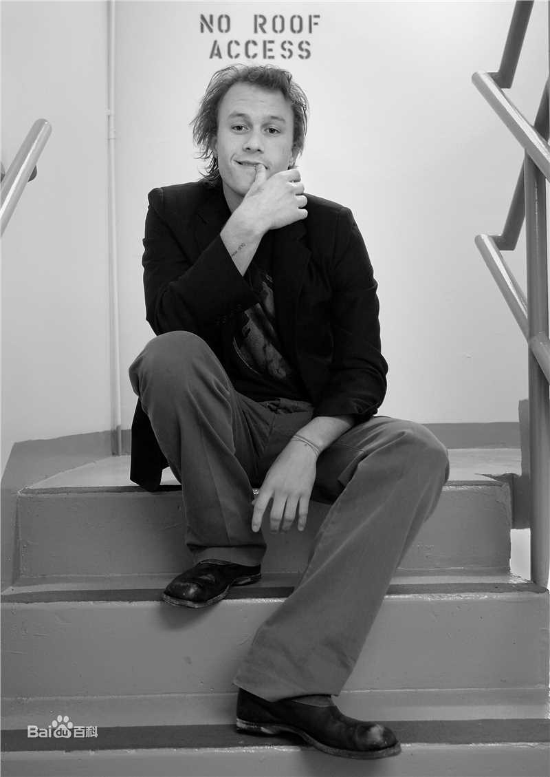 精选希斯·莱杰(Heath Ledger)精彩图册