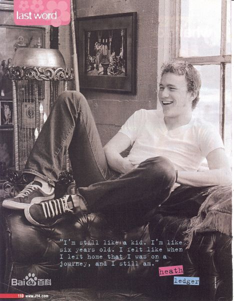希斯·莱杰(Heath Ledger)精彩图册