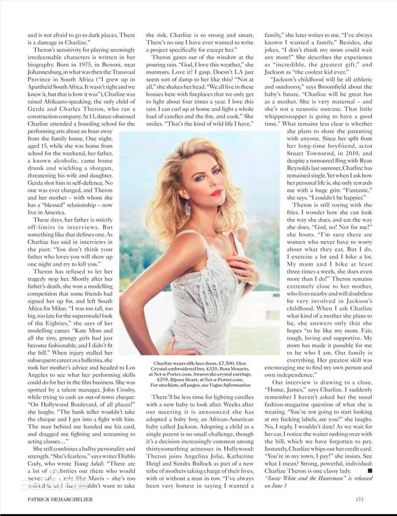 最全查理兹·塞隆(Charlize Theron)精彩图册