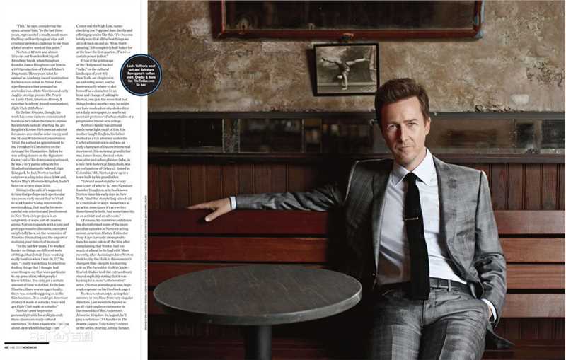 精选爱德华·哈里森·诺顿(Edward Harrison Norton)爱德华·诺顿精彩图册