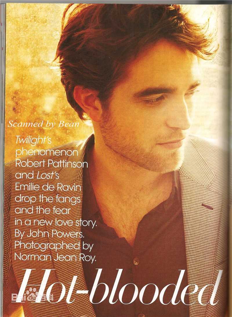 罗伯特·帕丁森(Robert Pattinson)精彩图册
