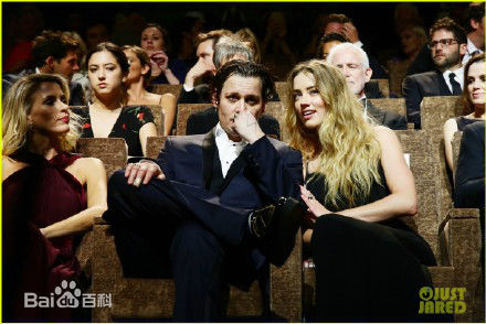 艾梅柏·希尔德(Amber Heard)和约翰尼·德普壁纸壁纸