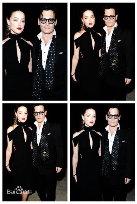 艾梅柏·希尔德(Amber Heard)和约翰尼·德普壁纸壁纸