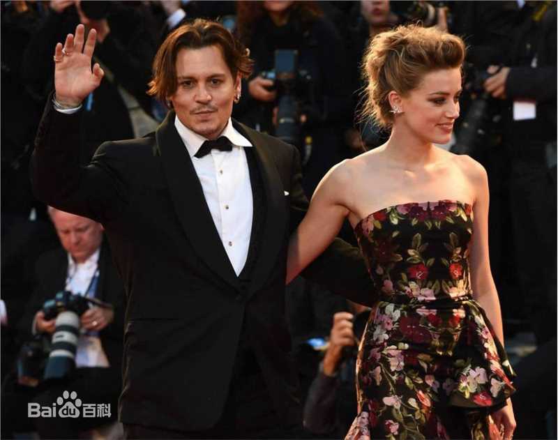 艾梅柏·希尔德(Amber Heard)和约翰尼·德普壁纸壁纸