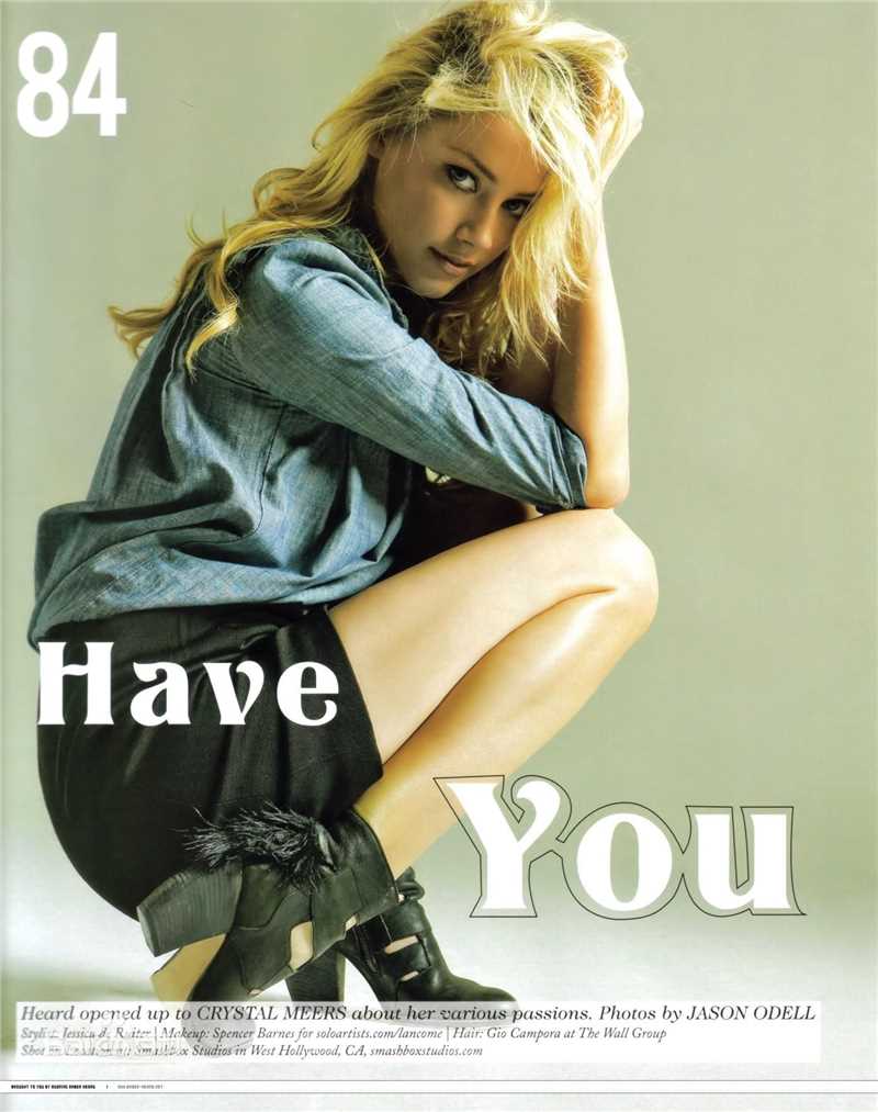 艾梅柏·希尔德(Amber Heard)精彩图册