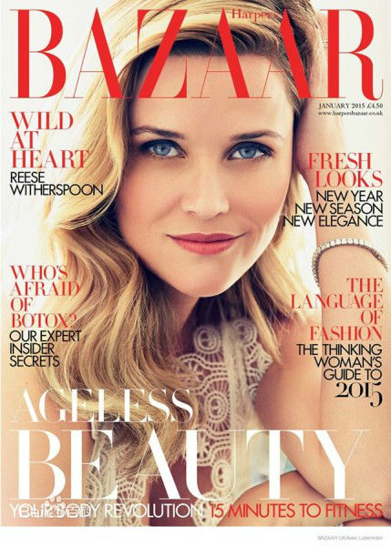 瑞茜·威瑟斯彭(Reese Witherspoon)最新《HARPER’S BAZAAR》杂志图集