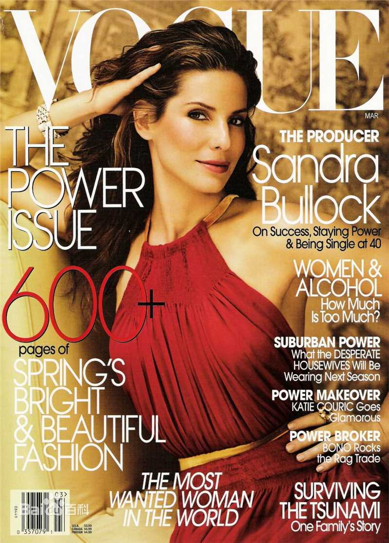 桑德拉·布洛克(Sandra Bullock、Sandra Annette Bullock)最全杂志壁纸