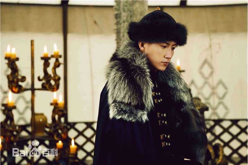 黄景瑜(Johnny)在《半妖倾城2》努尔哈赤中的