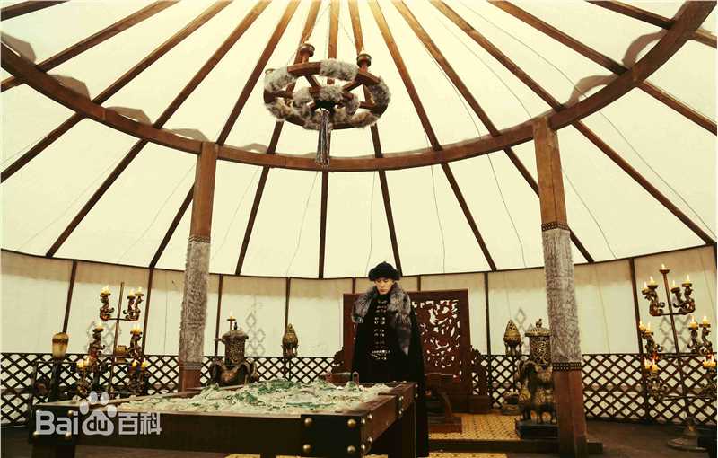 黄景瑜(Johnny)在《半妖倾城2》努尔哈赤中的