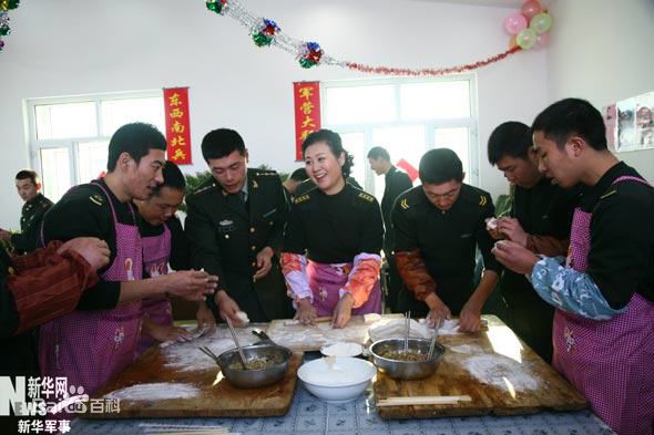 黄晓娟士兵同欢乐生活照相册