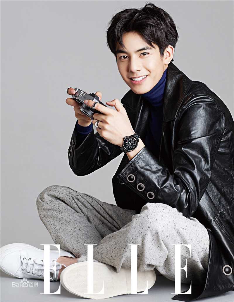 宋威龙(Song Weilong)在《ELLE》2016年11月刊中的