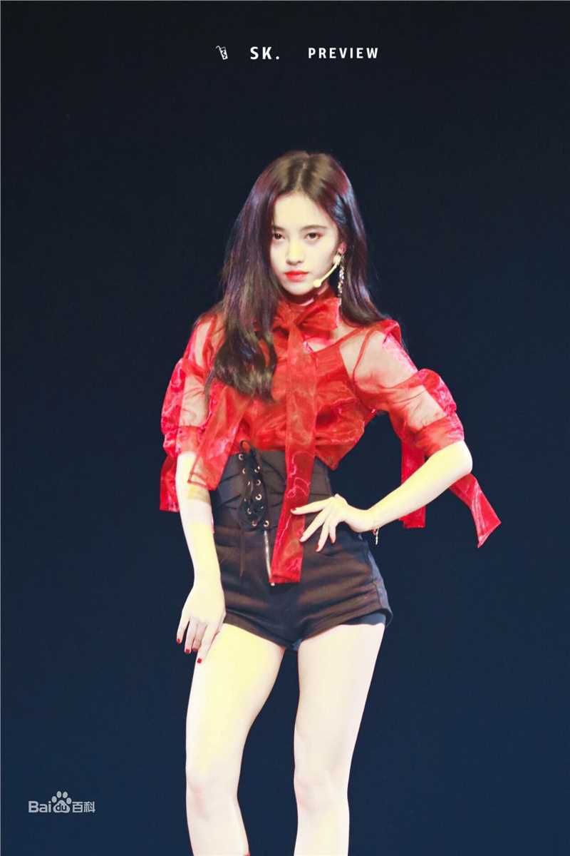 鞠婧祎(kiku)舞台图集前后照片