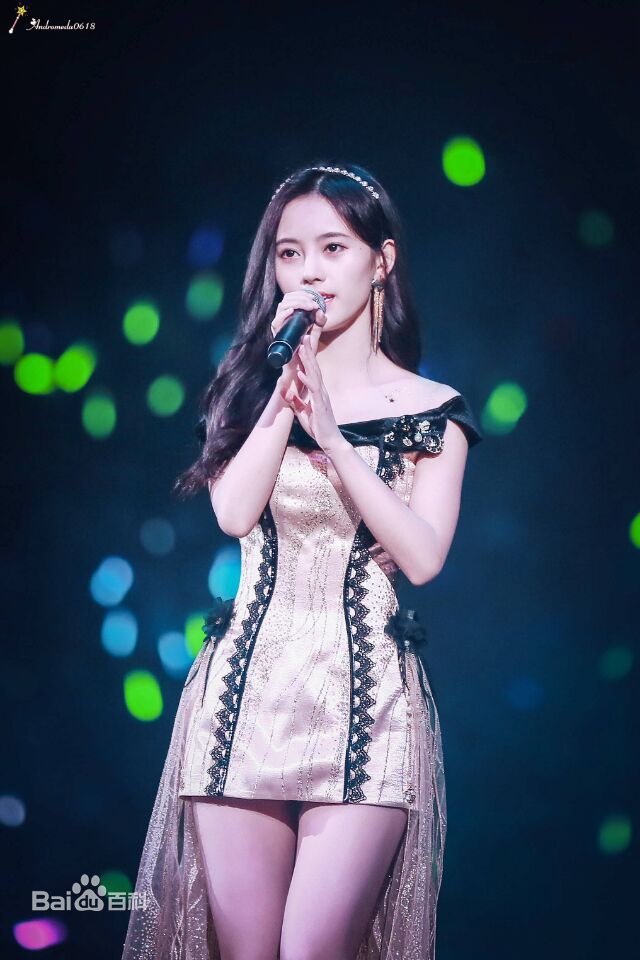 鞠婧祎(kiku)舞台图集前后照片