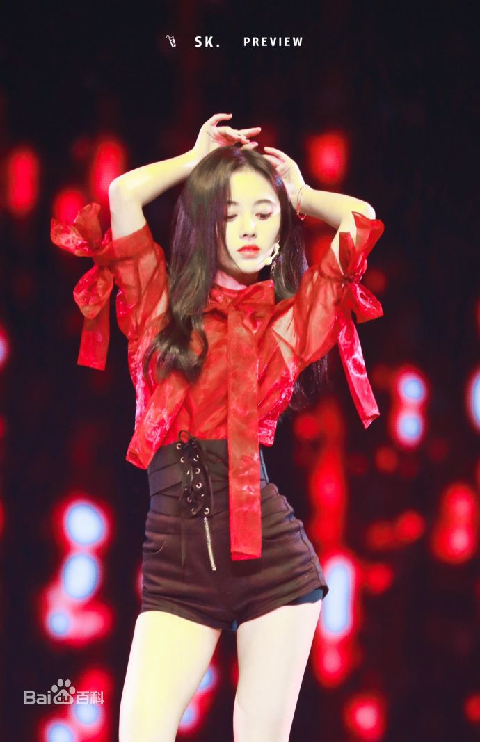 鞠婧祎(kiku)舞台图集前后照片