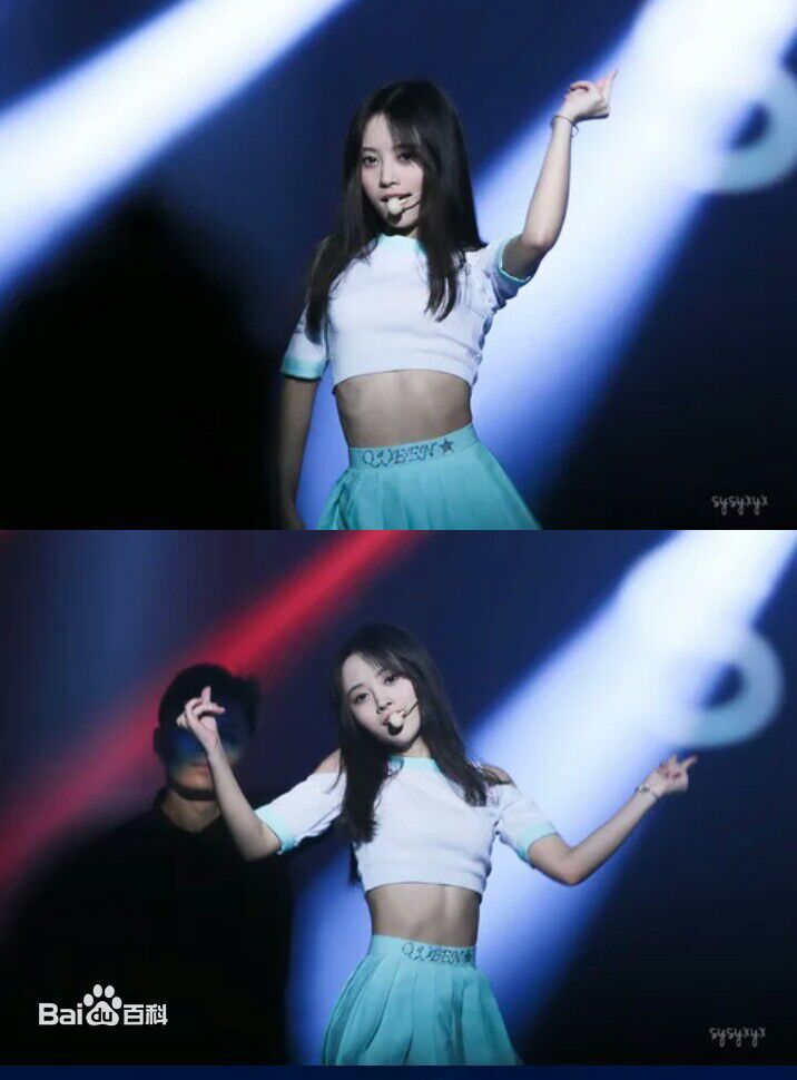 鞠婧祎(kiku)舞台图集前后照片