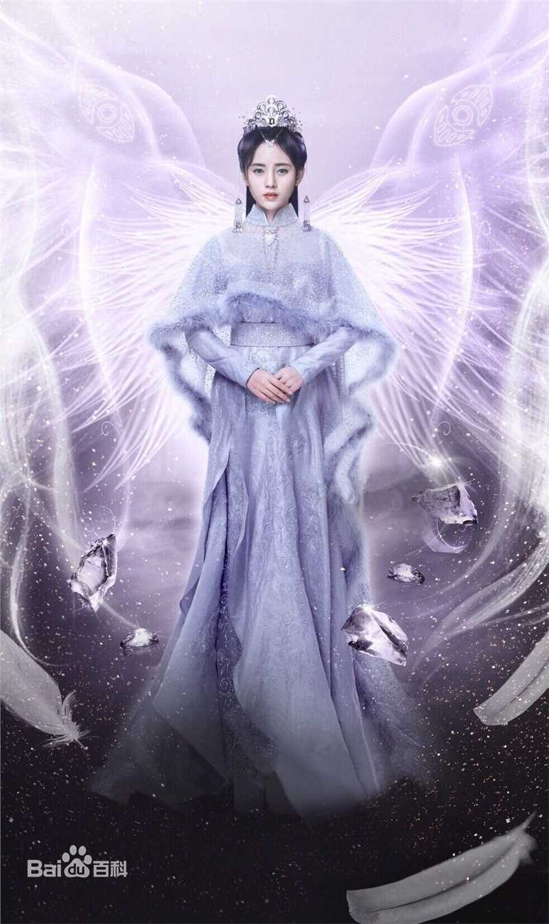 鞠婧祎(kiku)在《九州天空城》饰演雪飞霜中的