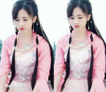 鞠婧祎(kiku)在《九州天空城》饰演雪飞霜中的