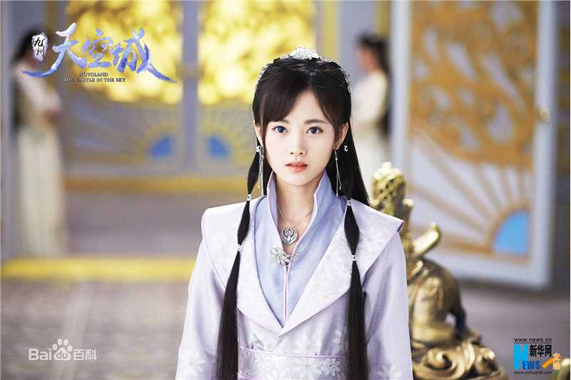 鞠婧祎(kiku)在《九州天空城》饰演雪飞霜中的