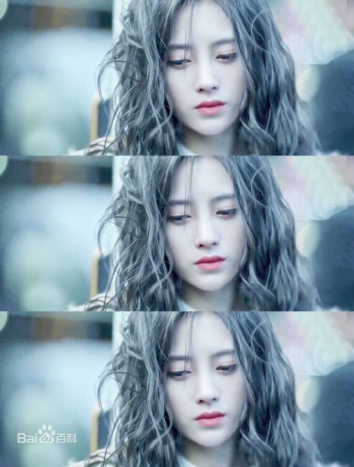 鞠婧祎(kiku)等不到你MV素颜照壁纸