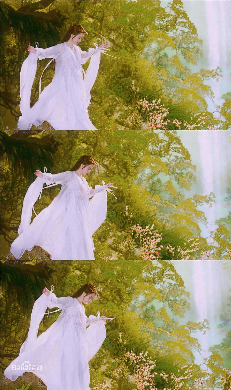 鞠婧祎(kiku)在《新白娘子传奇》白素贞中的