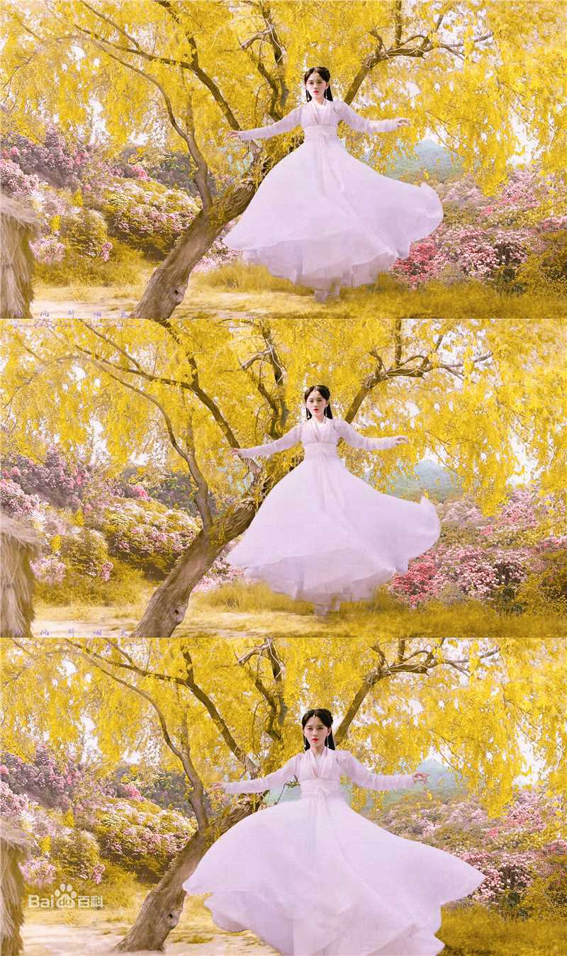 鞠婧祎(kiku)在《新白娘子传奇》白素贞中的