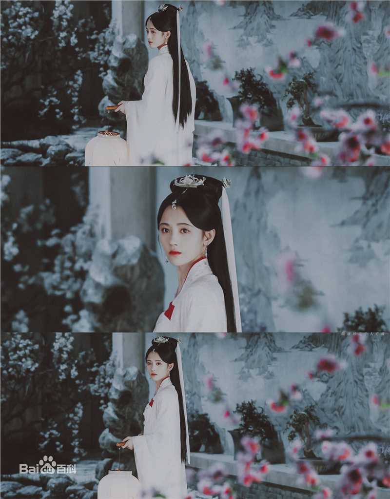 鞠婧祎(kiku)在《新白娘子传奇》白素贞中的