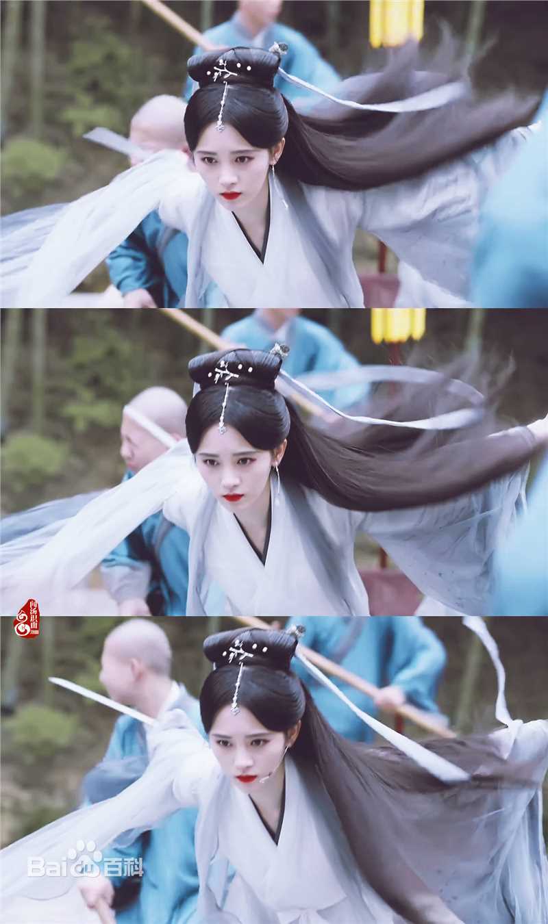 鞠婧祎(kiku)在《新白娘子传奇》白素贞中的