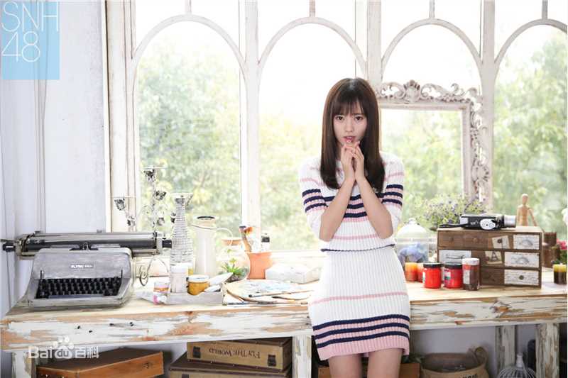 鞠婧祎(kiku)时尚大片前后照片