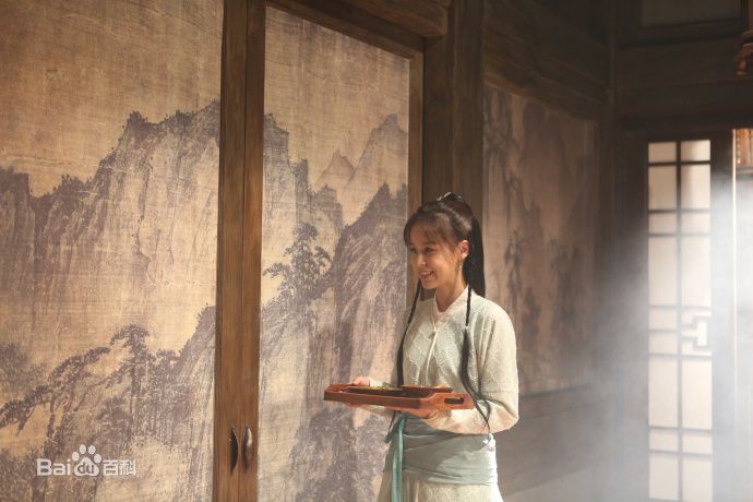 邹杨在《孤芳不自赏》醉菊中的