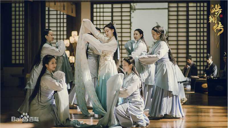 最全吴谨言在《皓镧传》李皓镧中的相册