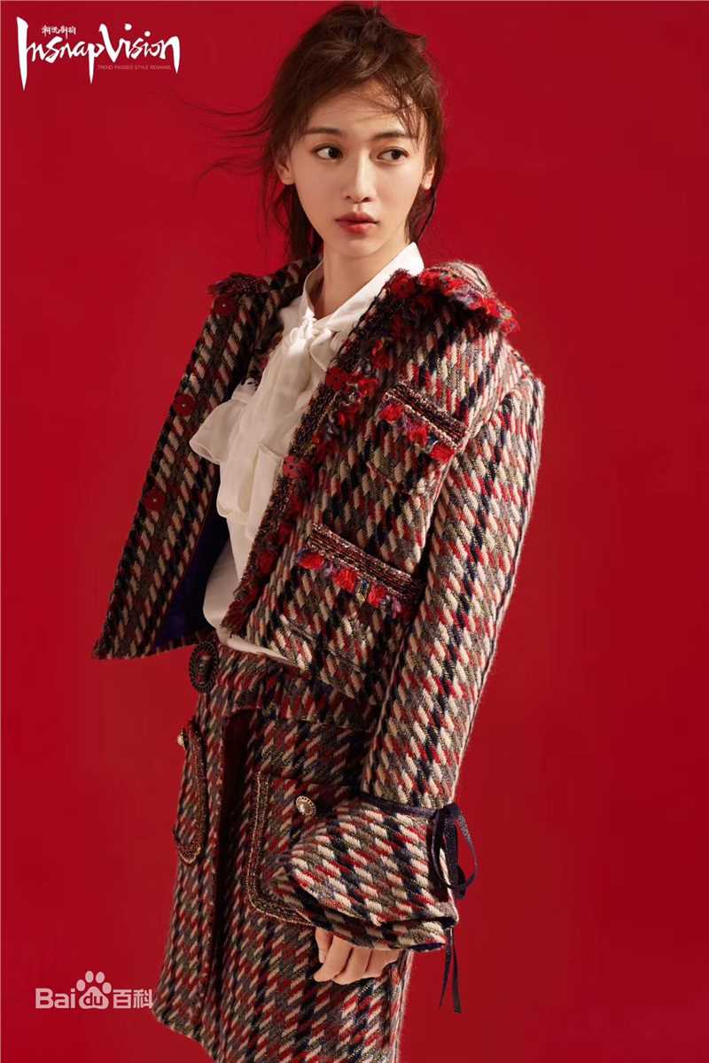 吴谨言IN SNAP VISION潮流街拍壁纸壁纸