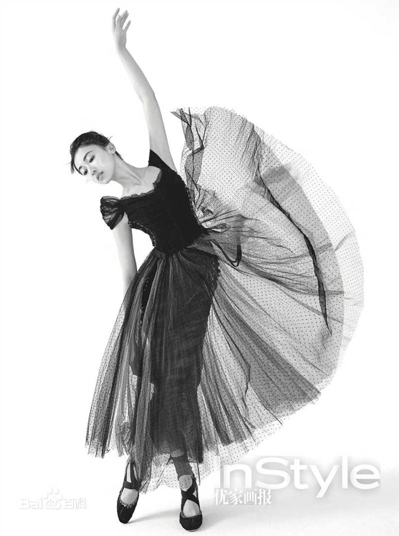 吴谨言在《Instyle优家画报》中的