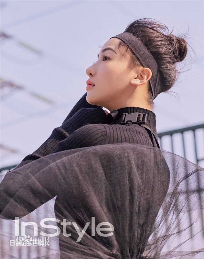 吴谨言在《Instyle优家画报》中的