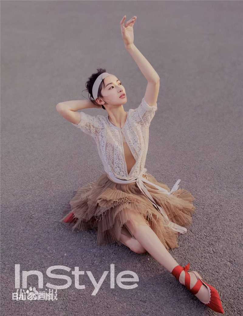 吴谨言在《Instyle优家画报》中的