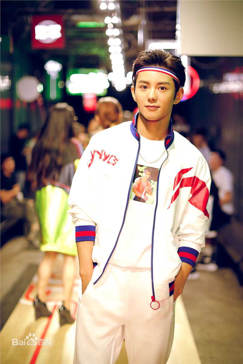 蓝博Li-Ning巴黎时装周素颜照壁纸