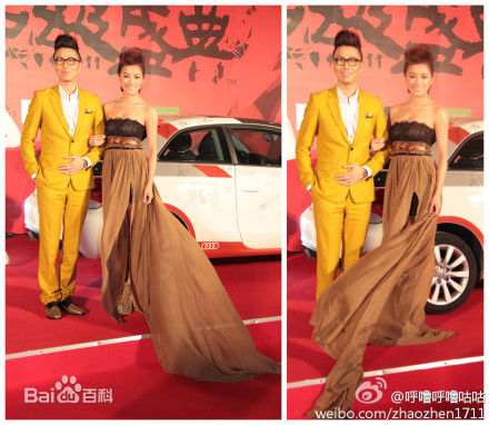 伊一(Eleven)获奖前后照片