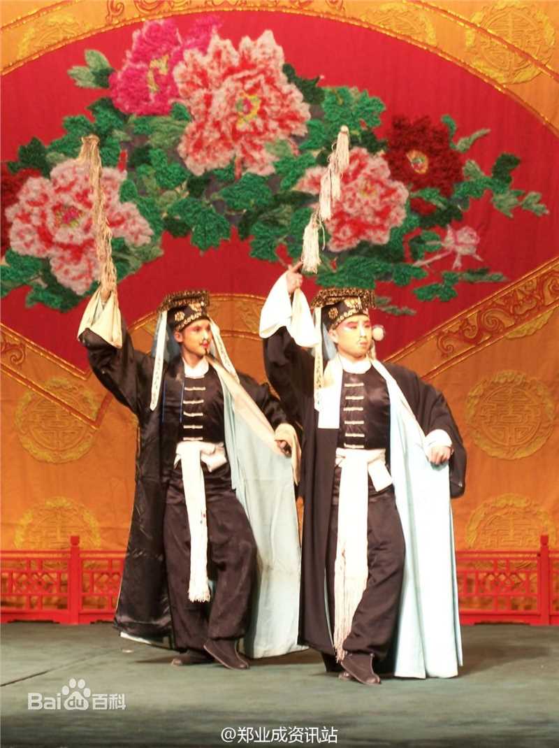 郑业成京剧扮相生活照相册