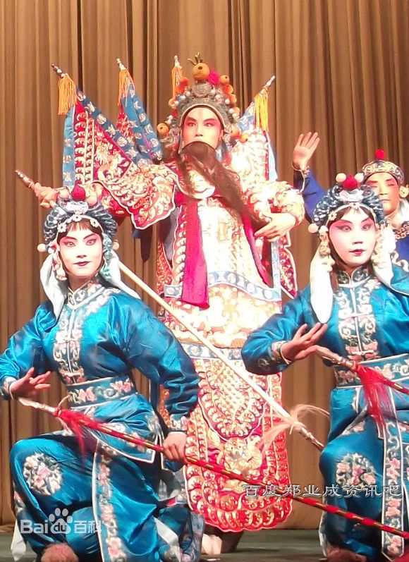 郑业成京剧扮相生活照相册