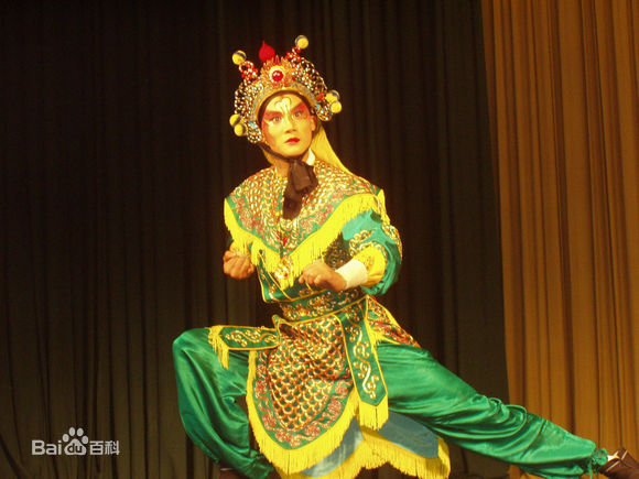 郑业成京剧扮相生活照相册